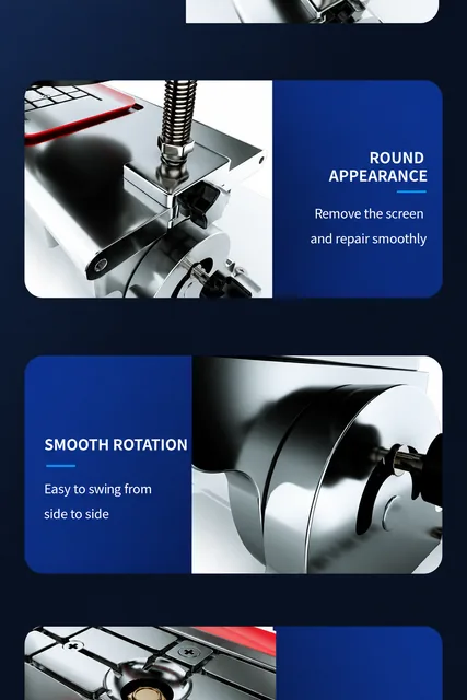 TBK Screen Separator Repair Machine - 360 Rotary LCD, Glue Remover, UV Curing 258UVUV