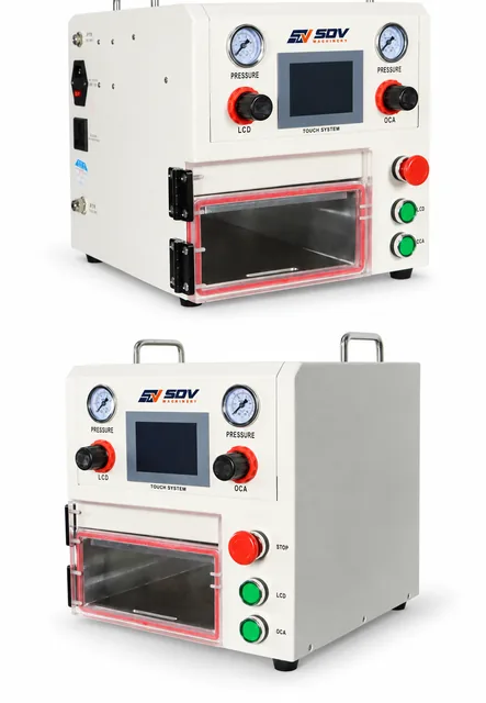 TBK-108P 14 Inch LCD Vacuum Laminating Machine - Curved & Straight Screen Repair