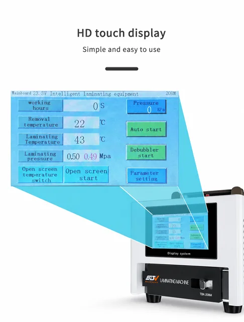 TBK-208M 3 in 1 Mini Separation Workstation - LCD Screen Repair Tool