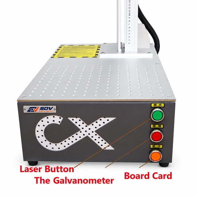 50W JPT Fiber Laser - Metal Cutting Silver Gold Rotary Axis Raycus MAX