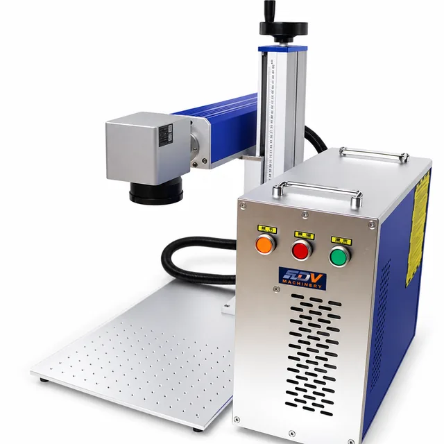 Desktop Split Fiber Laser Marking Machine - Metal Engraver 100W Opt.