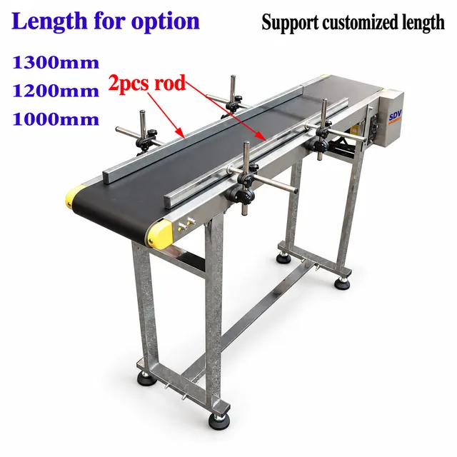 Stainless Steel Bottle Conveyor Belt - Inkjet Printer Food Industry