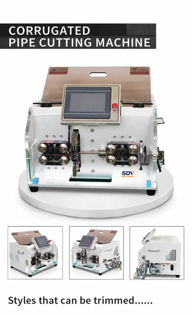 Fully Automatic Corrugated Pipe Cutting Machine - Plastic Tubing Cutter XCX-B30