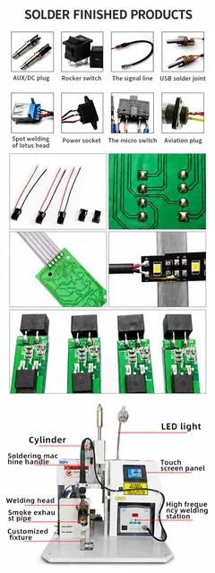 USB Data Cable Making Equipment - Small Semi-Soldering Machine