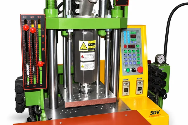 Vertical Clamp Horizontal Injection Molding Machine - AC DC Plugs