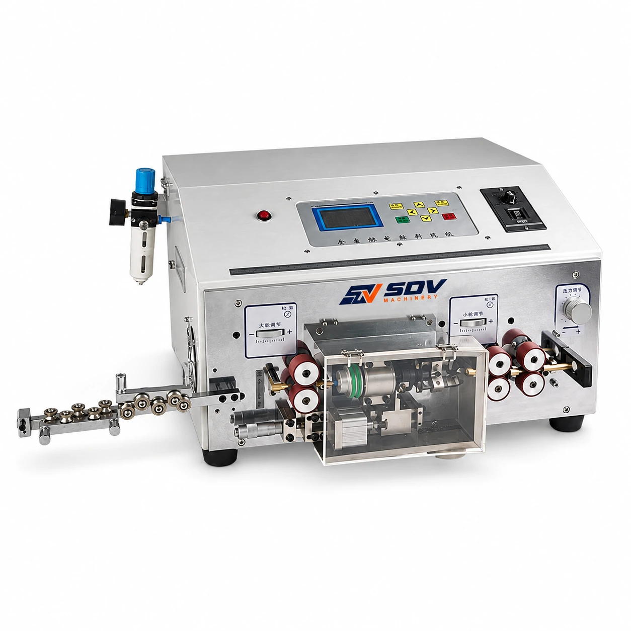 全自动漆包线切剥线机 - SDV-X-CS108 漆包线