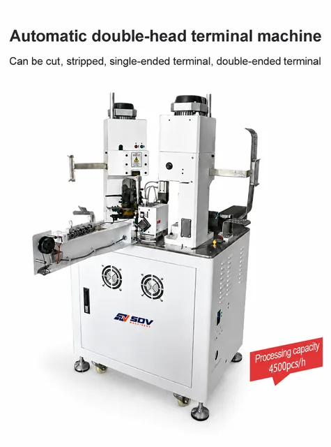 Fully Automatic Double Wire Terminal Crimping Machine BORX-SO1