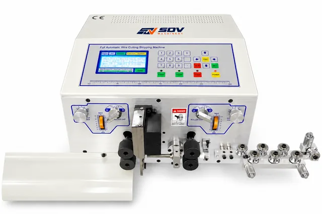SWT508-JE Touch Screen Wire Stripper with Straightener