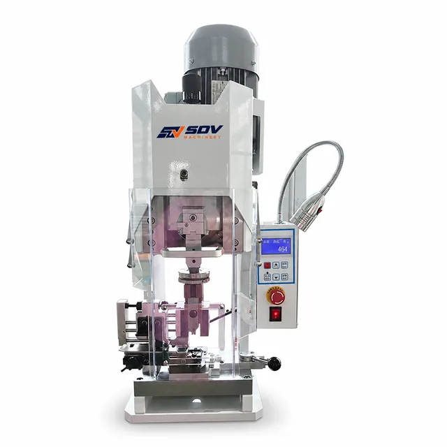 Automatic JST Terminal Crimping Machine Copper Cable Wire Rope - X-CM1001C