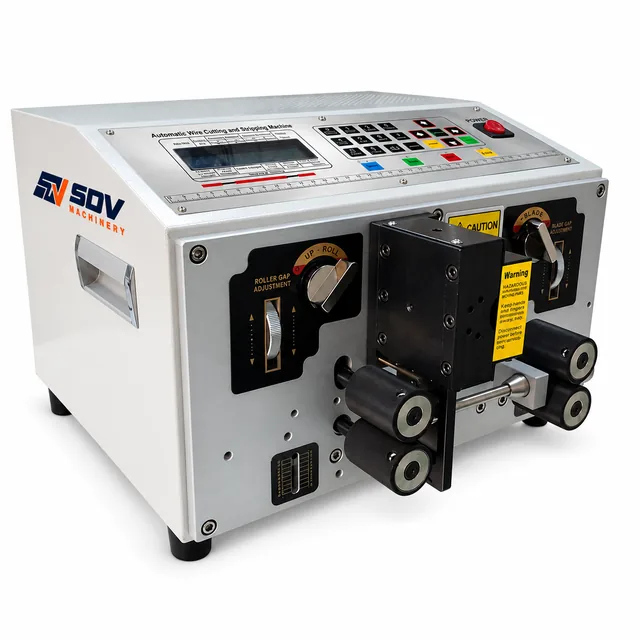 10mmÂ² Full-Automatic Computer Wire Cutting & Stripping Machine - Precise HS-BX02