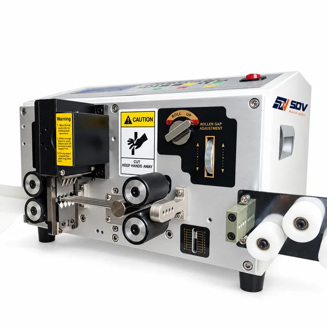 4-Line Wire Cutting & Stripping Machine - 0.1-2.5mmÂ² Carbide Blade