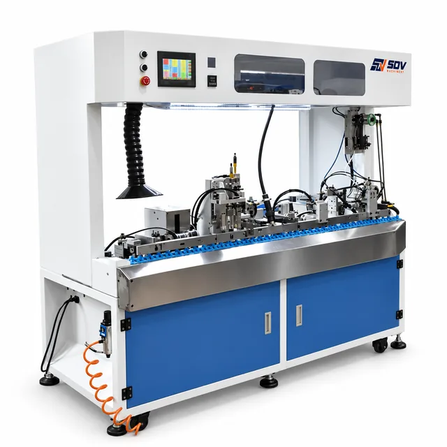 Multi Function Earphone Cabling Machine - High Output Fully Automatic BR-12