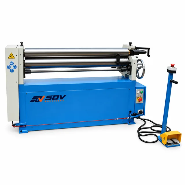 ESR-1300X4.5 Electric Slip Roll Machine