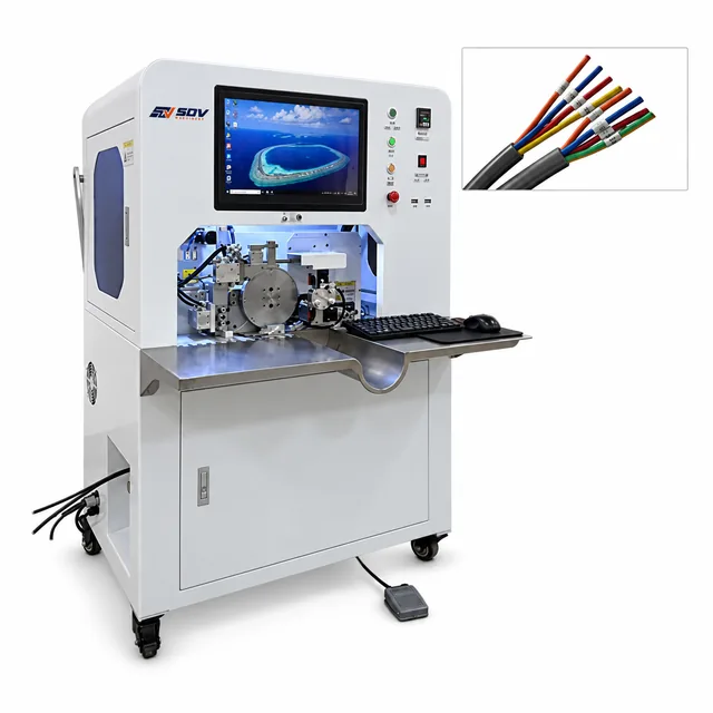 Heat Shrink Tube UV Laser Marking Machine (OD 1.5–10mm) EW-2865