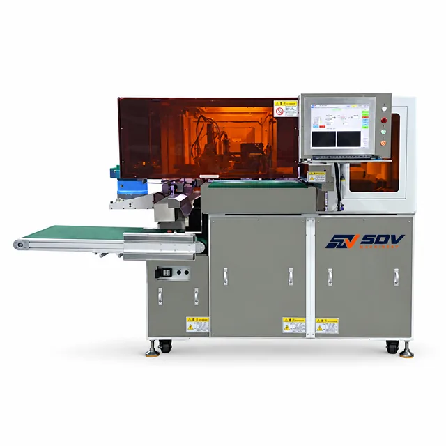 Automatic Double Head Crimping And Single Side Waterproof Seal Housing Insertion Machine EW-9920