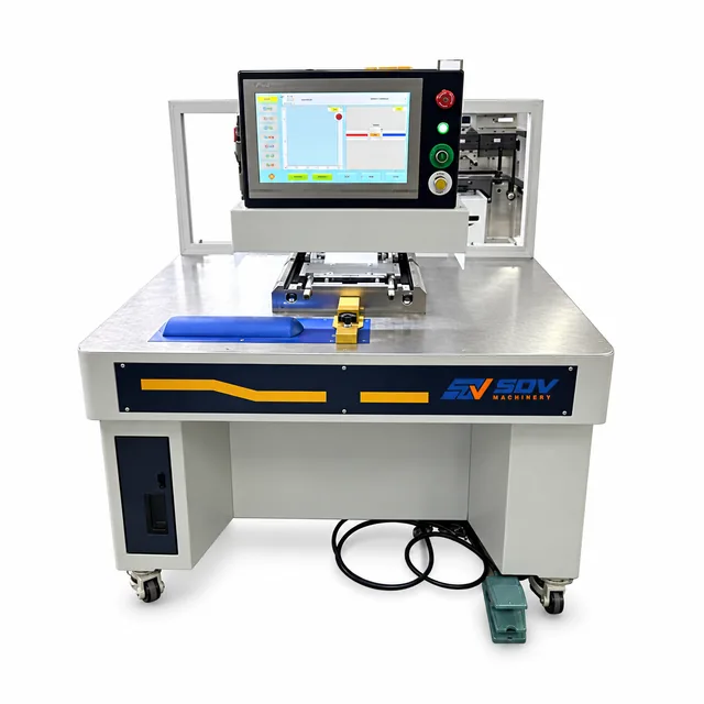 Ultrasonic Welding Automatic Heat Shrink Machine EW-6195