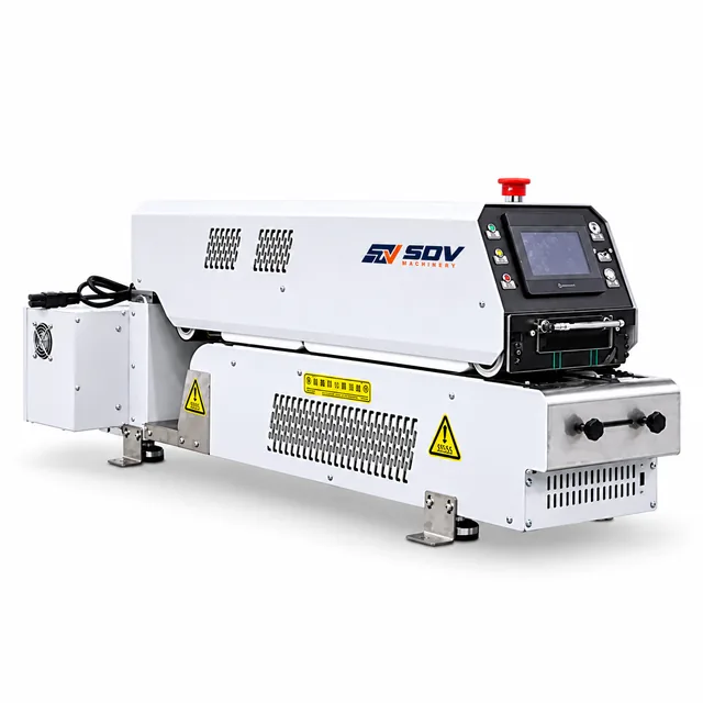 Continuous Wire End Conveyor Belt Heat Shrink Machine (2100W / 300–600°C) EW-2850