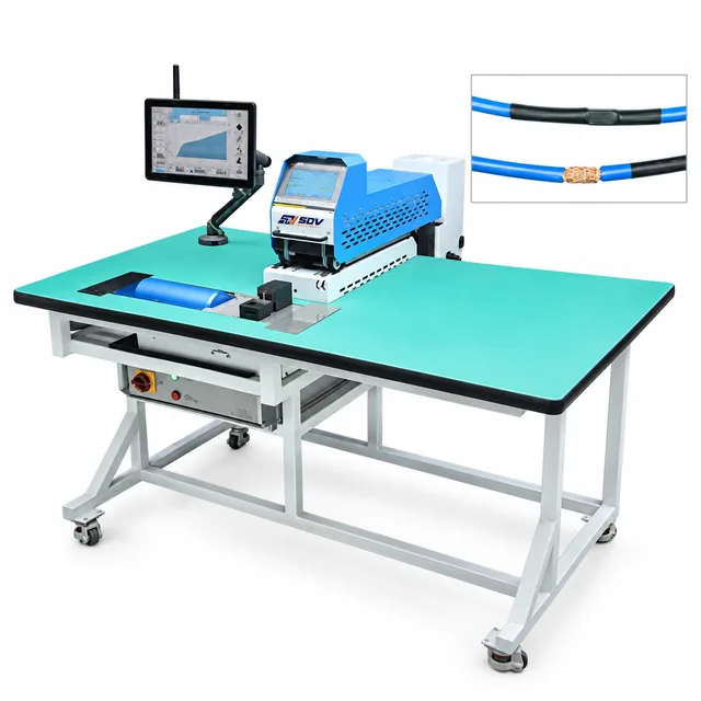 Ultrasonic Welding and Heat Shrink Tubing Integrated Machine EW-6055