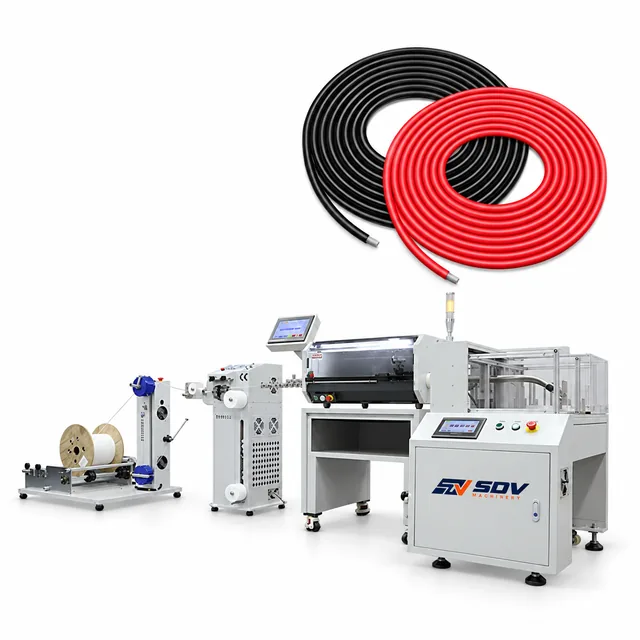 Full Automatic Wire Integrated Computer-Controlled Cutting Stripping Winding Machine(0.2mm-8 mm²) EW-4400