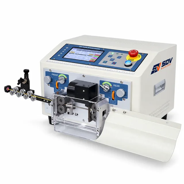 Wire Cutting & Stripping Machine Touch Screen (0.1 - 10 mm²/30 - 8AWG) EW-03C+