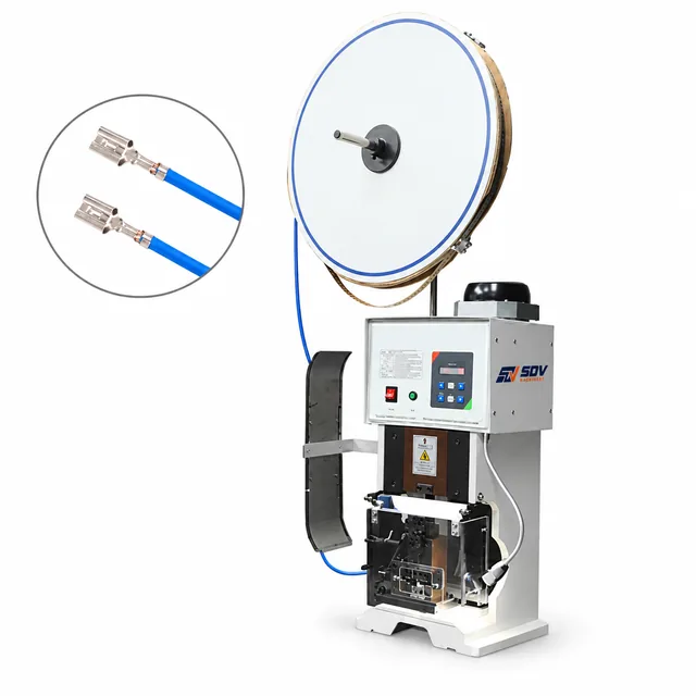 4-Ton Semi-Automatic Terminal Crimping Machine (Safety Shield) EW-09E+