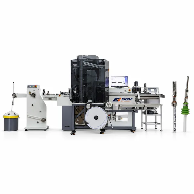 Fully Automatic Waterproof Plug Terminal Crimping Machine EW-8075+1