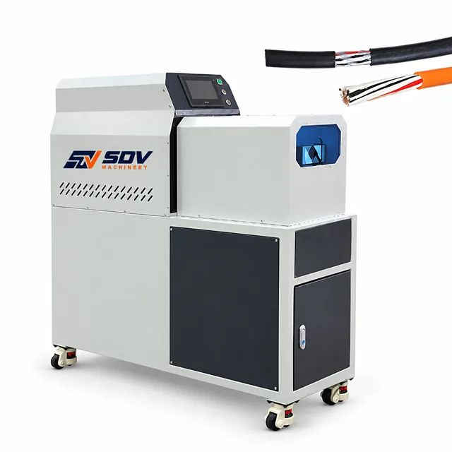 Coaxial Wire Stripping Machine (OD 10-50mm) EW-0685