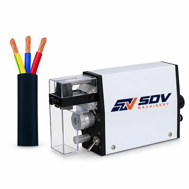 वायवीय केबल स्ट्रिपिंग मशीन 0.03 - 4 मिमी² (AWG32 - AWG11) EW-10MT-1