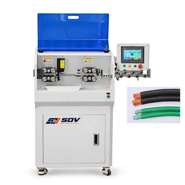 70 मिमी² केबल काटने और स्ट्रिपिंग मशीन EW-05D+T