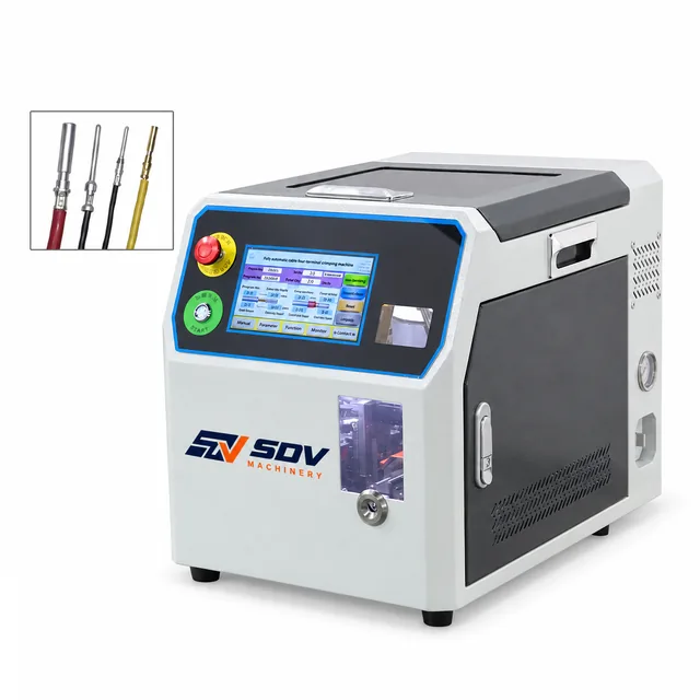 Loose Pin Connector Strip & Crimp Machine 0.5-4mm² Desktop Type EW-5475
