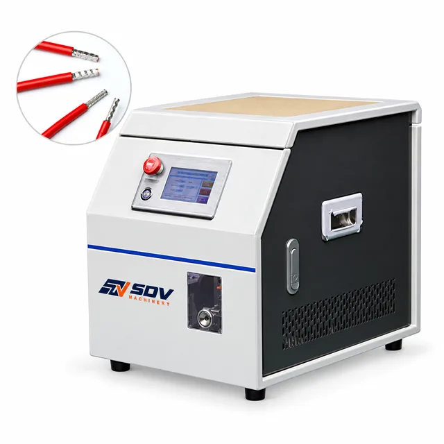 0.5-4.0 mm² Noninsulated tube Strip&Crimp Machine with Wire twisting EW-5470