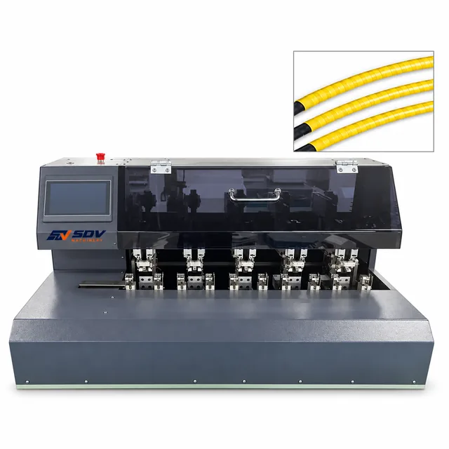 5 point wrapping tape winding machine for electric insulation tape EW-1800