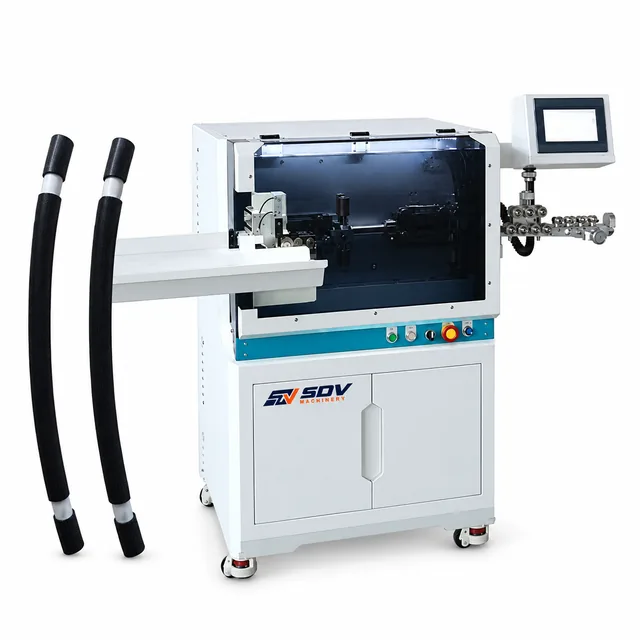 Multi-Conductor Cable Cutting & Stripping Machine with Mechanical Arm (0.75–30 mm² / OD ≤18 mm) EW-05F+3