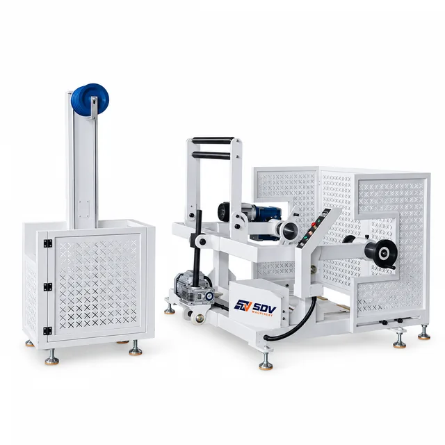 Heavy-Duty Motorized Cable Reel Pre-Feeder Machine (1500 kg Capacity) EW-1745