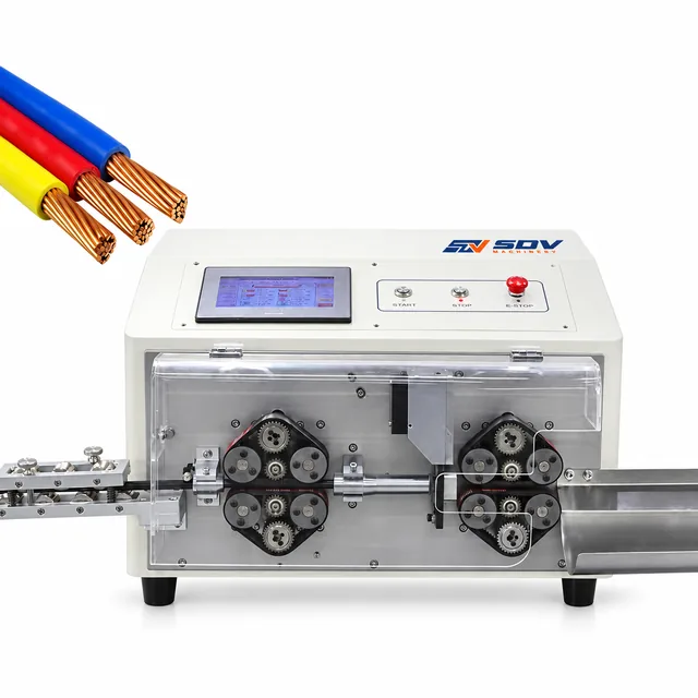 Belt driven wire cutting stripping machine(0.5-16 mm²) EW-3035+