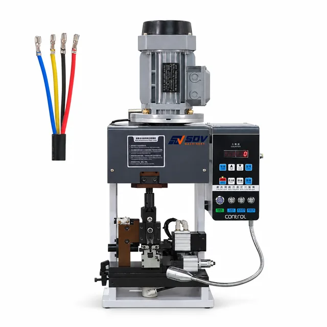 Wire Stripping and Crimping Machine(side/end feeding)(AWG14-AWG32) EW-5310