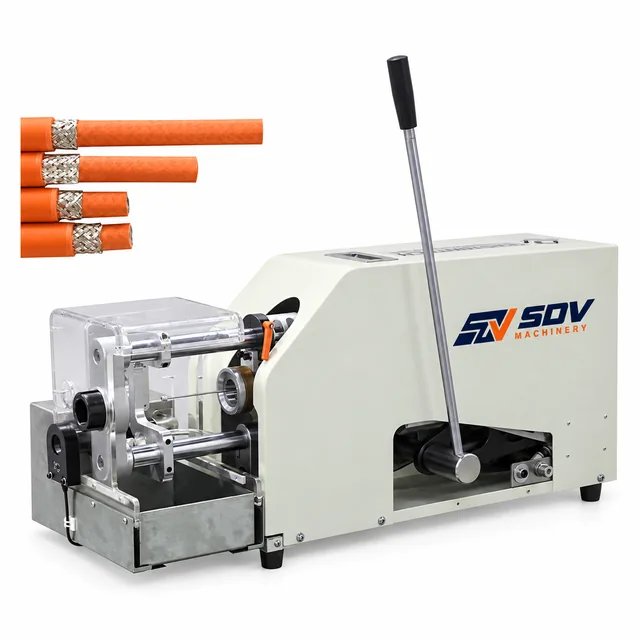 Automatic Cable Shielding Layer Cutting Machine (4–100 mm²) EW-1050-2