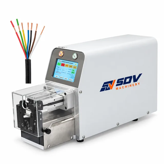 Programmable Electrical Wire Stripping Machine (0.5–7mm) EW-1115