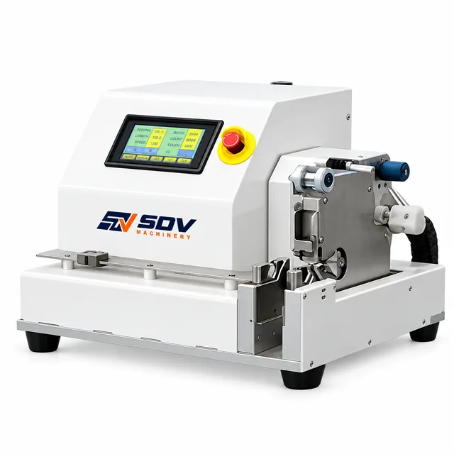 Automatic Wire Harness Spot Tape Wrapping and Winding Machine (OD 2-19mm) EW-1690