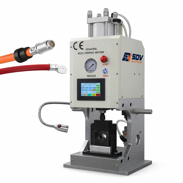 Hexagonal Terminal Crimping Machine (1.5-35mm²) EW-5265