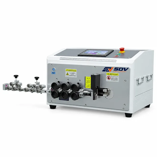 वायर स्ट्रिपिंग और झुकने की मशीन (1.5-25 मिमी²) EW-08C