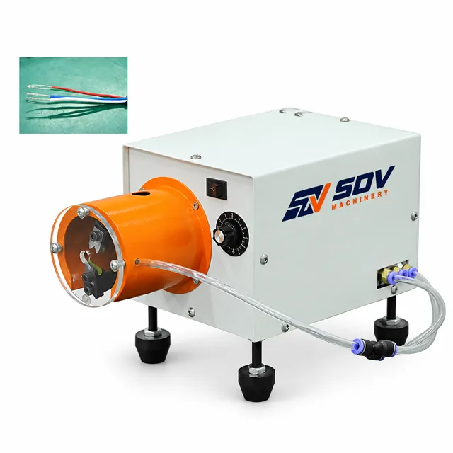 वायर पोजिशनर AWG26-AWG10 के साथ केबल स्ट्रिपिंग और ट्विस्टिंग मशीन EW-10ST-2A