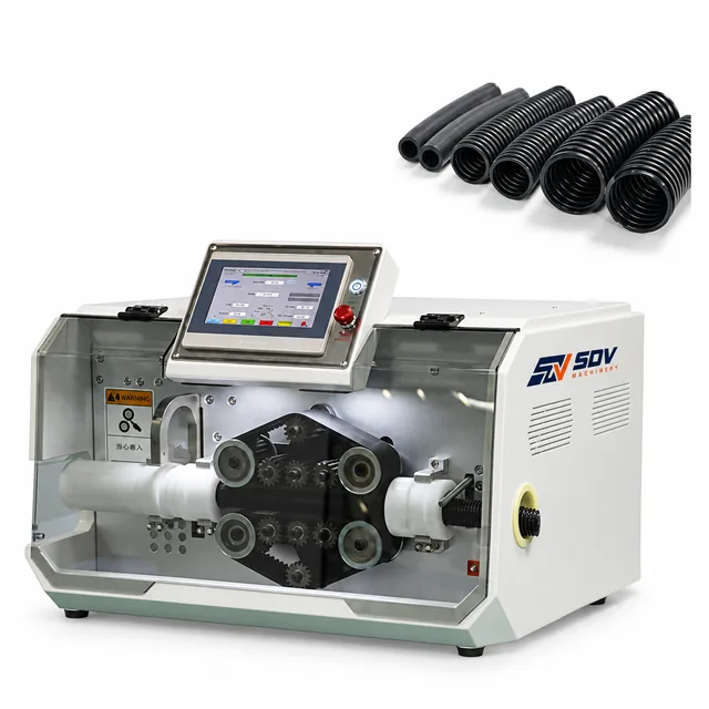 Automatic Corrugated Tube Cutting Machine (4 - 60 mm)(slitting is optional) EW-12A-2