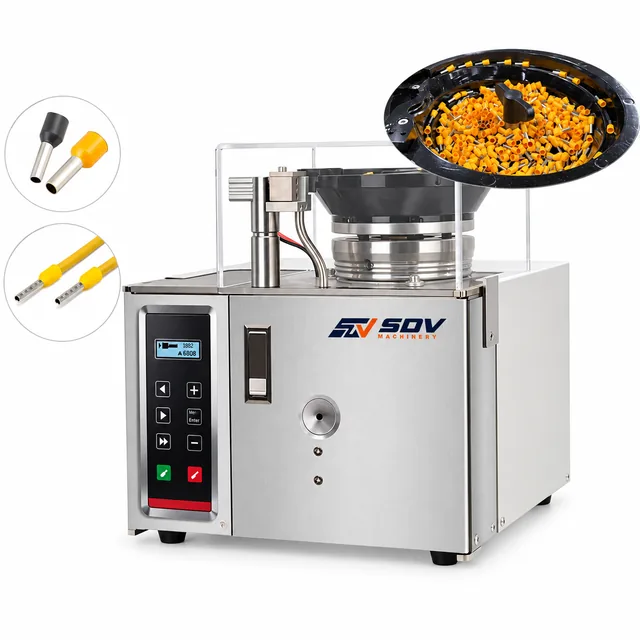 Automatic Ferrule Stripping & Crimping Machine (0.5–2.5mm² / AWG 20–14) EW-5120