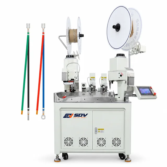 Fully Automatic Two-Wire Joint Crimping Machine (AWG 30–14) EW-8035