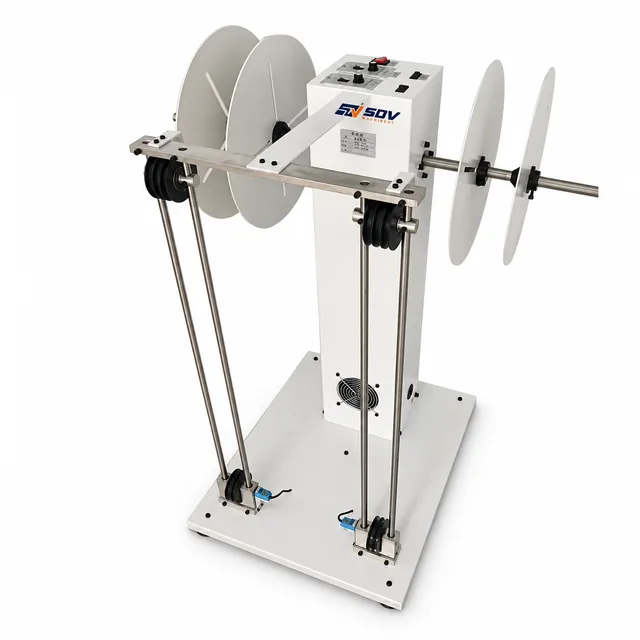 Automatic Double-Station Electric-Demand Wire and Cable Prefeeding Machine(Max.15kgs) EW-14L