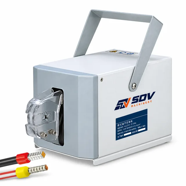 Pneumatic Wire Ferrule Crimping Machine (0.08–10 mm²) FEK-6-4 FEK-6-6