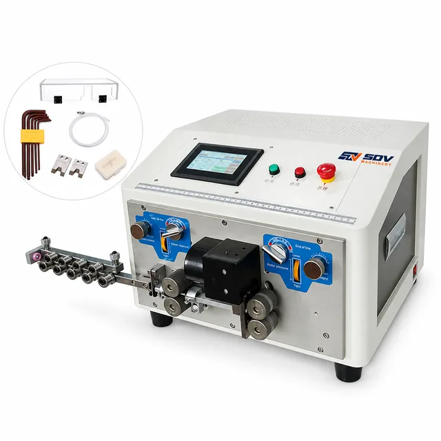 Flat Sheath Wire Cutting & Stripping Twisting Machine (0.6 - 4 mm²) EW-3020