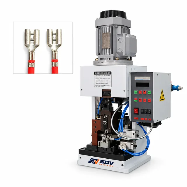 Vertical Feeding Stripping and Crimping Machine(end feeding)(AWG16#-AWG24#) EW-5045