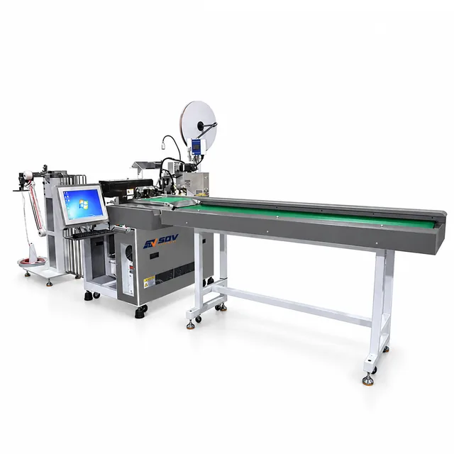 Automatic Wire Crimp Seal and Tin Solder Machine EW-5020